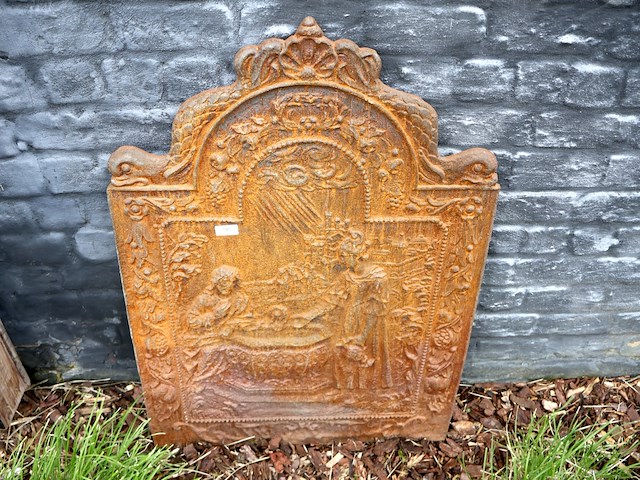 Gietijzerten haardplaat - afbeelding 2 van  4