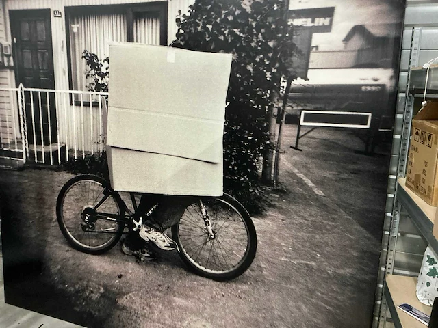 Gigantisch fotokader (238 × 238 cm) – zwart-witfoto van brigitte grignet - afbeelding 2 van  4