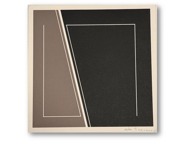 Gilbert decock - gesigneerde ed. - afbeelding 1 van  1