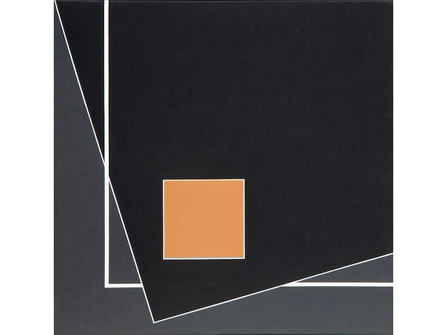 Gilbert decock (1928-2007), 'ka' and 'gatha', pendant paintings, oil on canvas, signed, dated (20)03 61 x 61 cm. (24.01 x 24.01 in.) - afbeelding 2 van  9