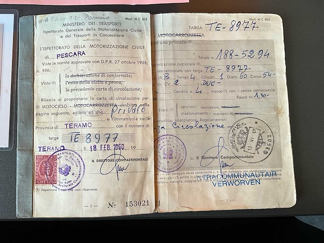 Gilera gilera 150 sport 150 oldtimer - afbeelding 8 van  20