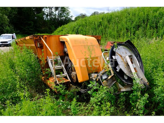 Giletta u3000d container chassis gemonteerde zoutverspreider - afbeelding 13 van  19