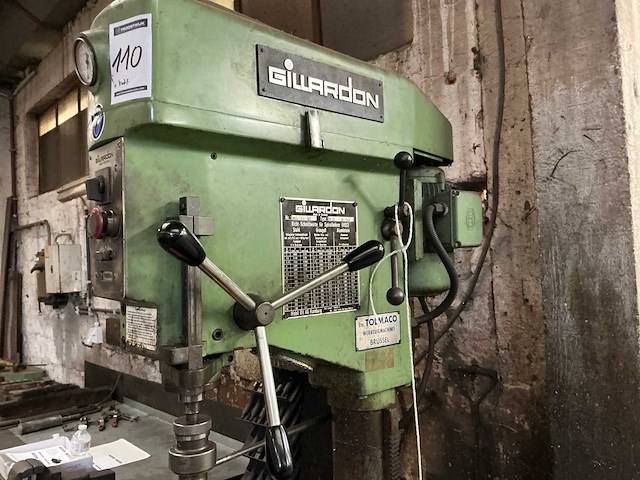 Gillardon gb 25 kolomboormachine - afbeelding 3 van  5