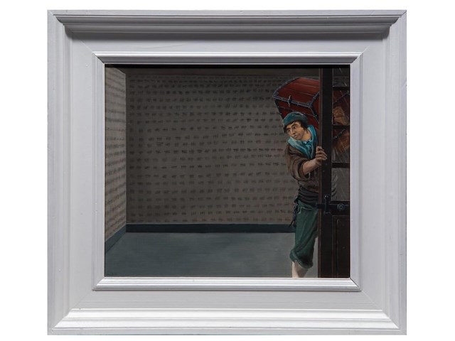 Gilles brenta - origineel schilderij - afbeelding 1 van  1