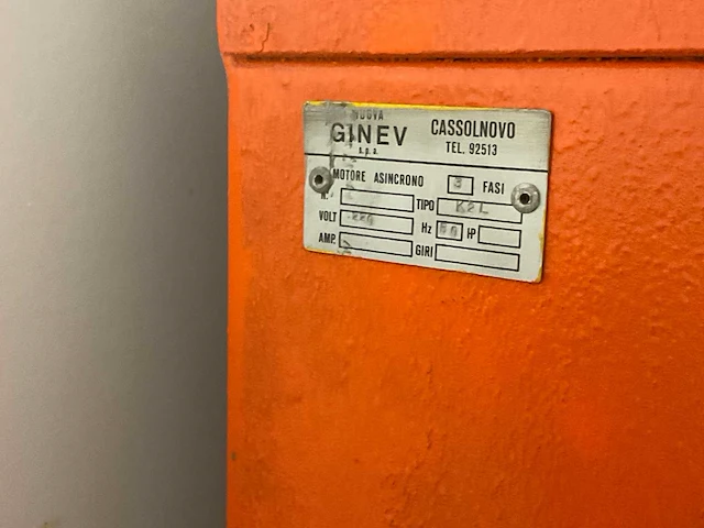 Ginev dual station industriële machinelooierij apparatuur - afbeelding 9 van  9