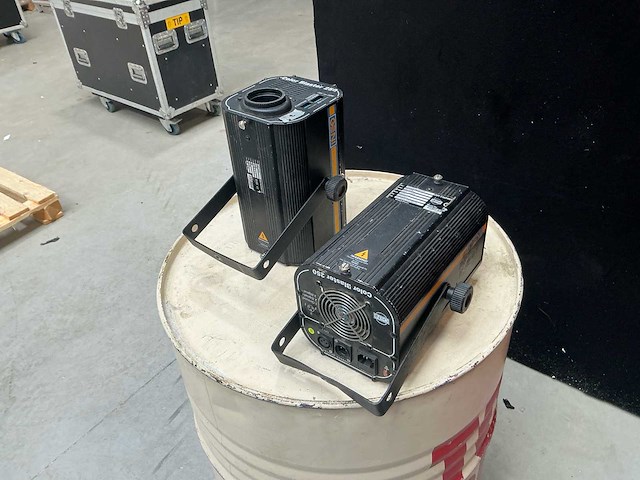 Gini color blaster 250 rgb spots overige lichttechniek (6x) - afbeelding 1 van  5