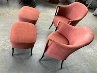 Giorgetti progetti club fauteuil (2x) - afbeelding 2 van  8