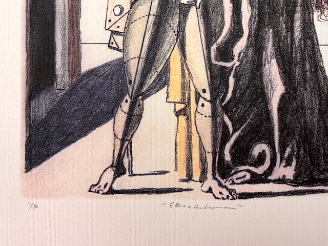 Giorgio de chirico - ettore ed andromaca - afbeelding 3 van  4