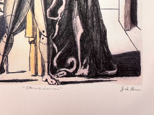 Giorgio de chirico - ettore ed andromaca - afbeelding 4 van  4
