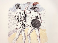 Giorgio de chirico - gladiatori - afbeelding 2 van  3