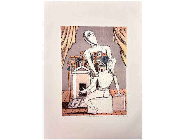 Giorgio de chirico - oreste e pilade - afbeelding 1 van  4