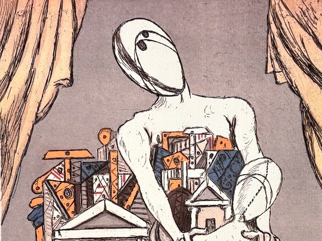 Giorgio de chirico - oreste e pilade - afbeelding 2 van  4