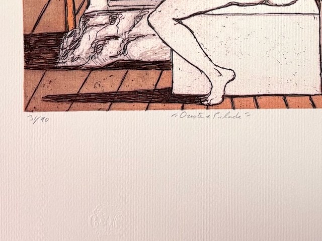 Giorgio de chirico - oreste e pilade - afbeelding 3 van  4