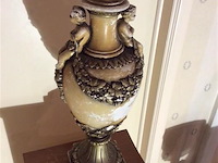 Gipsen vaas engelen - afbeelding 1 van  4