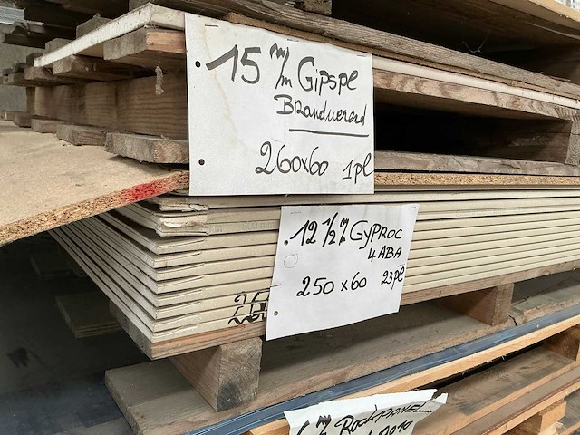 Gipsplaat (23x) - afbeelding 2 van  9