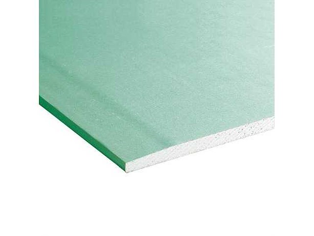 Gipsplaat groen wr 2ak 2.50x1.20 m 13mm lotkeuze 50 platen - afbeelding 4 van  4