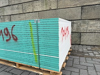 Gipsplaat groen wr 2ak 2.60x1.20 m 13mm lotkeuze 50 platen - afbeelding 2 van  4