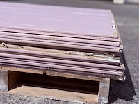 Gipsplaten roze groot formaat - afbeelding 4 van  4