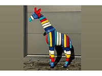 Giraffe h110cm multicolor - afbeelding 3 van  3