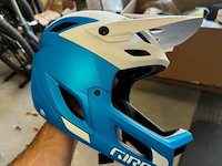 Giro coalition spherical full face helm wit/blauw m - afbeelding 1 van  1