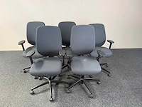 Giroflex - 353 - bureaustoelen (5x) - afbeelding 1 van  4