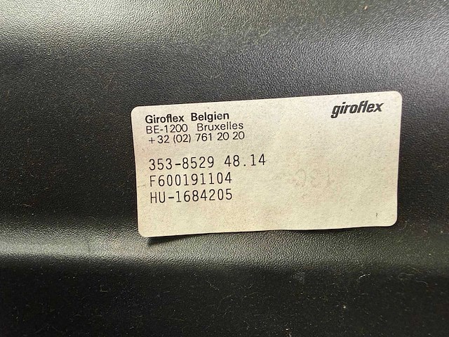 Giroflex - 353 - bureaustoelen (5x) - afbeelding 4 van  4