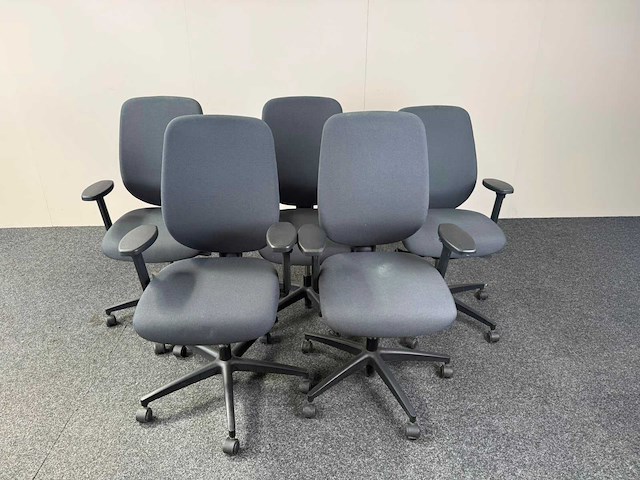 Giroflex - 353 - bureaustoelen (5x) - afbeelding 1 van  3