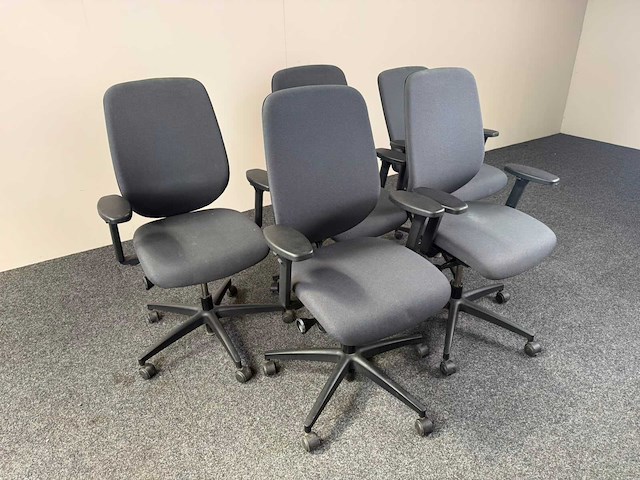 Giroflex - 353 - bureaustoelen (5x) - afbeelding 2 van  3