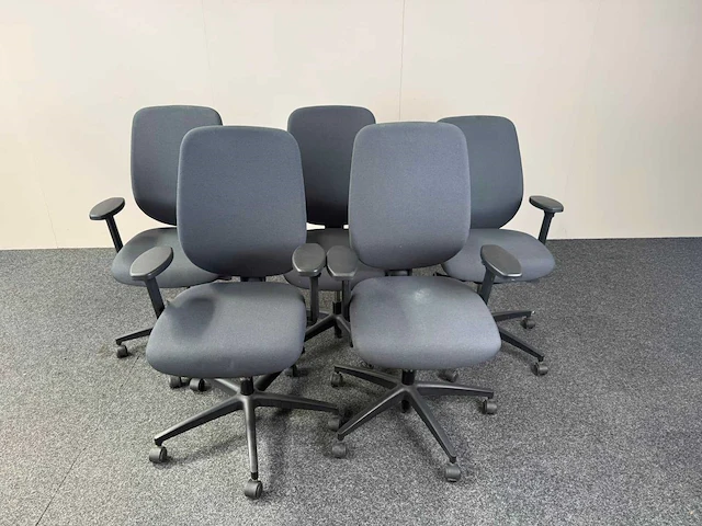 Giroflex - 353 - bureaustoelen (5x) - afbeelding 1 van  4