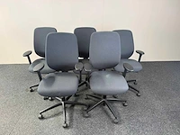 Giroflex - 353 - bureaustoelen (5x)
