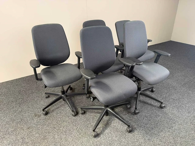 Giroflex - 353 - bureaustoelen (5x) - afbeelding 2 van  4