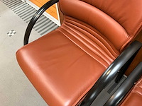Giroflex lederen design vergaderstoel (4x) - afbeelding 7 van  17