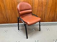 Giroflex lederen design vergaderstoel (4x) - afbeelding 1 van  17