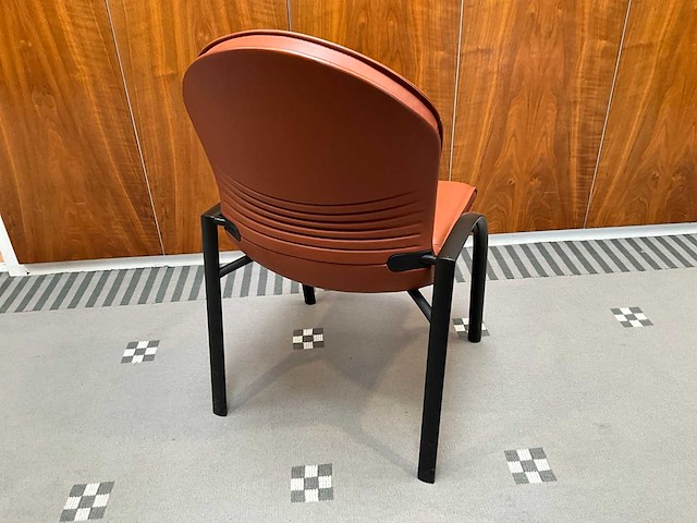 Giroflex lederen design vergaderstoel (4x) - afbeelding 11 van  17