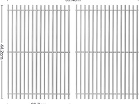 Girxzybx grillroosters (44,5 cm) - afbeelding 2 van  3