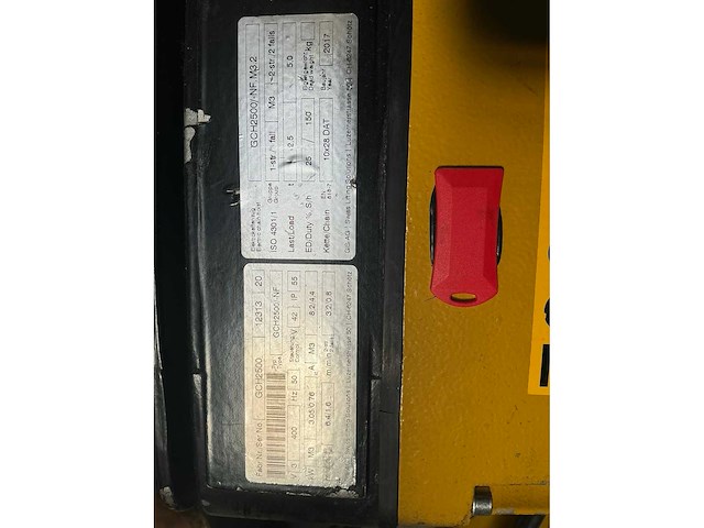 Gis gch2500 elektrische kettingtakel - afbeelding 5 van  5