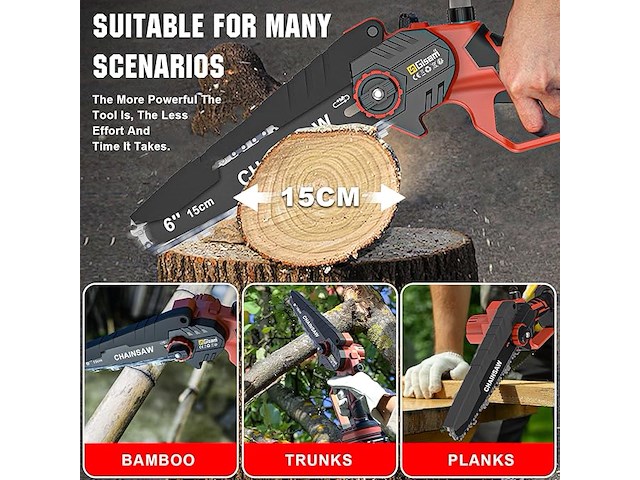 Gisam mini-kettingzaag - afbeelding 4 van  6