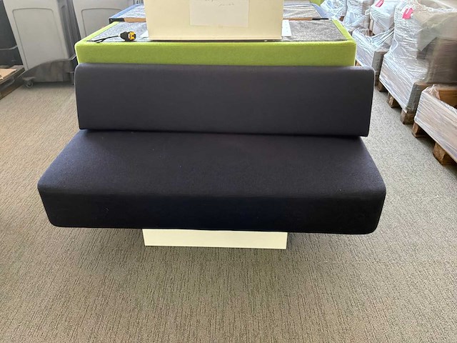 Gispen back seat 1400 fauteuil (5x) - afbeelding 4 van  5