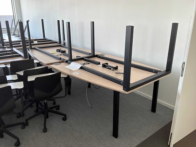 Gispen projectafel (2x) - afbeelding 1 van  3