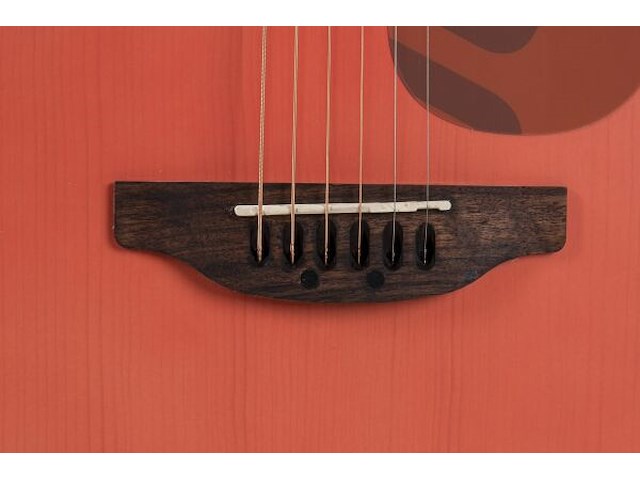 Gitaar - applause jump om cutaway electro peach - afbeelding 5 van  6