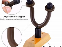 Gitaarhanger voor wandmontage 6 stuks - afbeelding 4 van  4