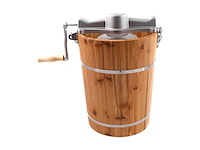 Givreto elektrische ijsmachine van hout 5,5 l - afbeelding 4 van  8
