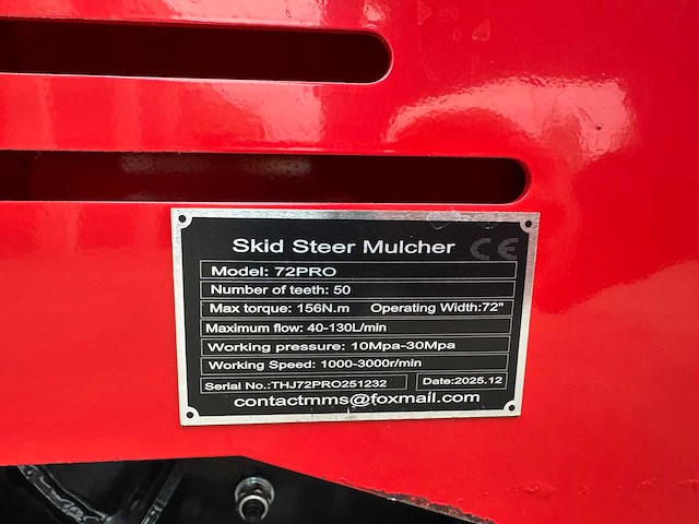 Giyi - 2025 - 72 pro - mulcher - afbeelding 14 van  14