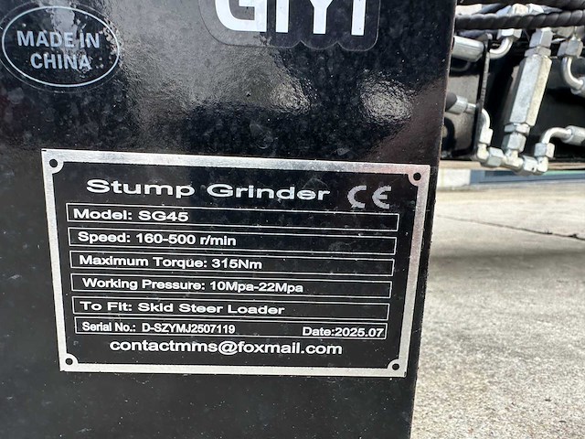 Giyi - 2025 - gy-sg45 - voorzetapparatuur - afbeelding 9 van  9