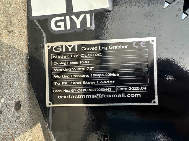 Giyi - 2025 - gy x-clg72c - pelikaanbak - afbeelding 3 van  11