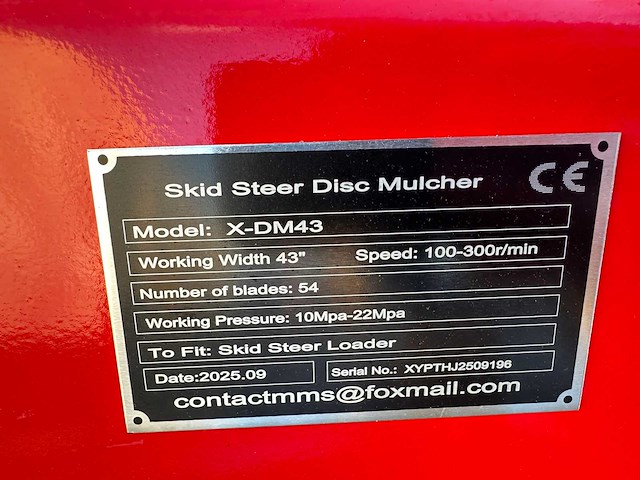 Giyi - 2025 - gy-x-dm43 - schijvenmaaier - afbeelding 5 van  14