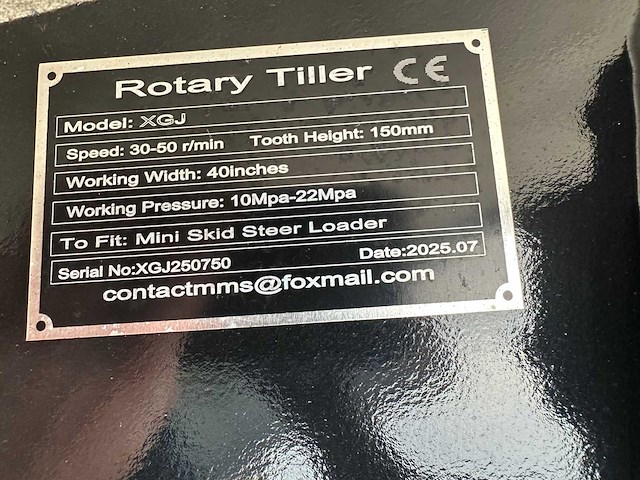 Giyi - 2025 - gy-xgj - grondfrees voor schranklader. - afbeelding 4 van  12