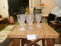 Glaasjes in kristal - afbeelding 1 van  2