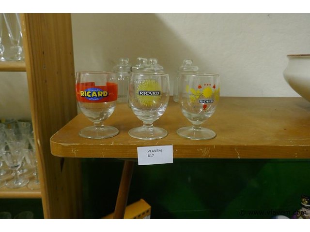 Glaasjes ricard - afbeelding 1 van  1