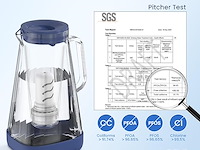 Glacier fresh glazen waterfilterkan - afbeelding 5 van  5